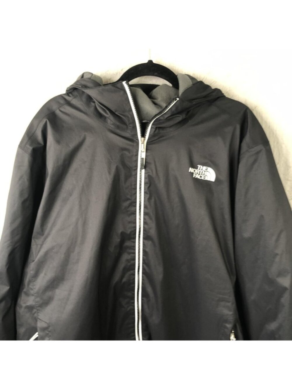 The North Face Jacket Mens 2XL Black DryVent Hooded Waterproof Insulated Quest - Picture 12 of 16